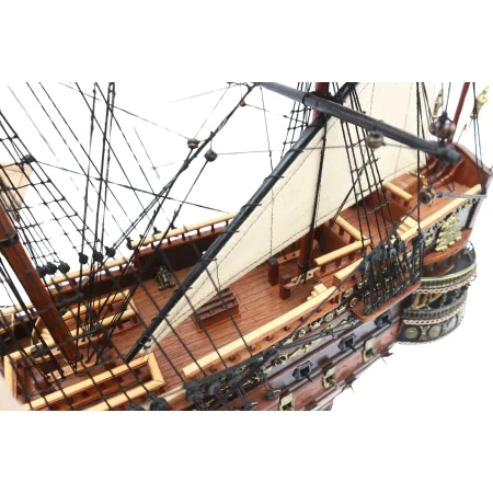 Model żaglowca San Felipe 80 cm – ekskluzywna replika, dekoracja marynistyczna, żeglarski prezent